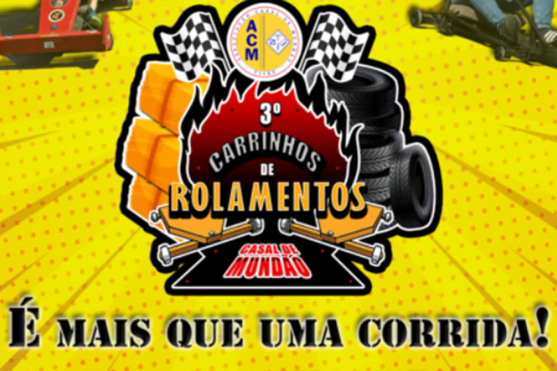 3ª Corrida de carrinhos de rolamentos ACM
