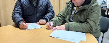 Assinatura de Contrato de Comodato 